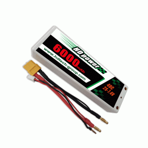 HD 6000mAh 100C 4S 14.8V Hårdt etui RC bilbatteri
